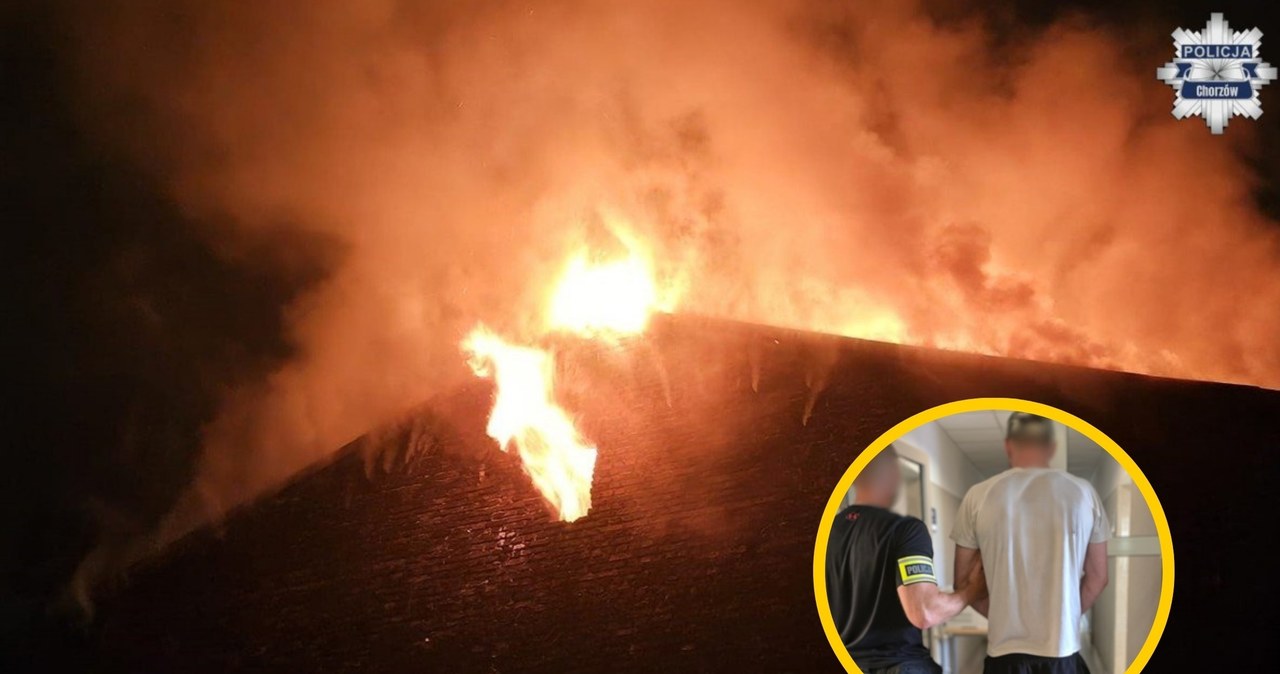 Podpalenie kamienicy w Chorzowie. 31-latek z zarzutami