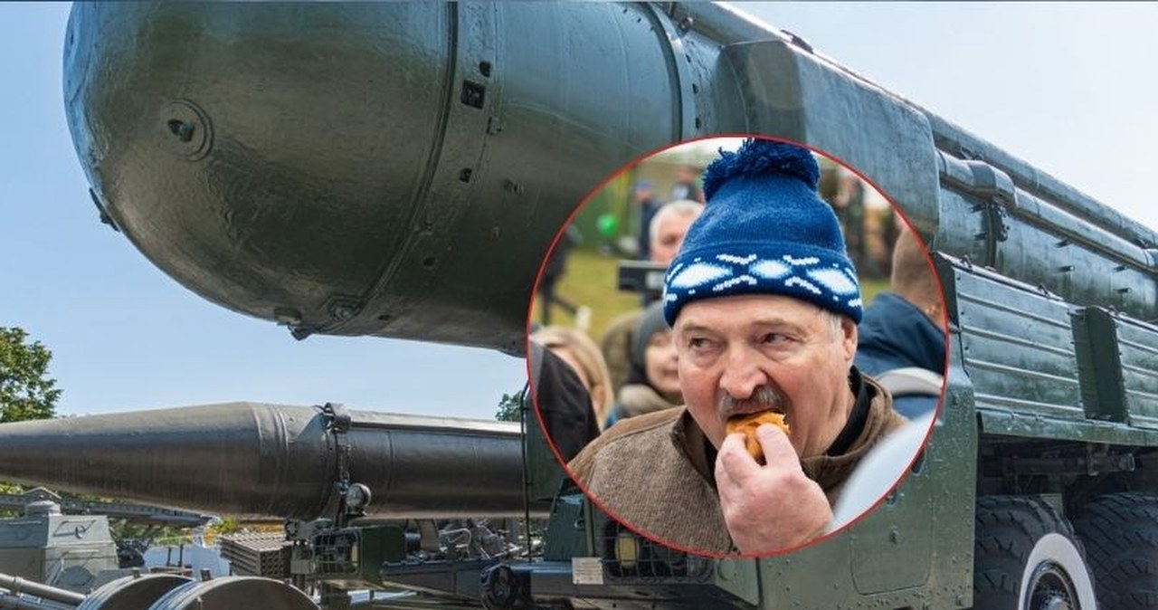 Oriesznik gotowy do użycia z Białorusi. Łukaszenka ostrzegł Zachód