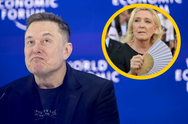 „Ostatnia nadzieja Francji”. Partia Marine Le Pen reaguje na wpis Muska