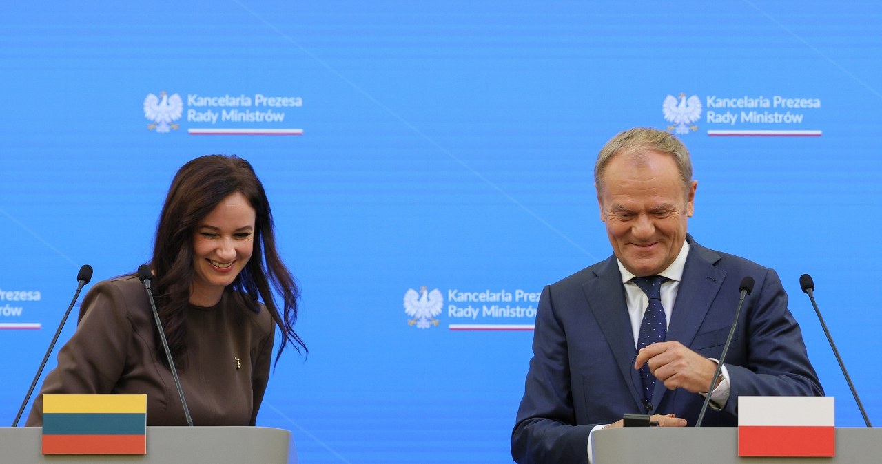 ​Premier Litwy spotkała się z Tuskiem. Tematem rosyjskie prowokacje