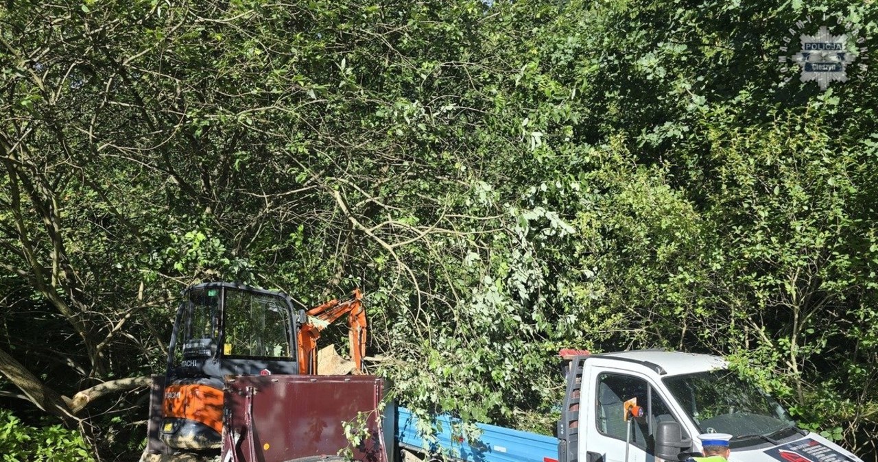 Wypadek minikoparki w Brennej. Nie żyje 31-latek