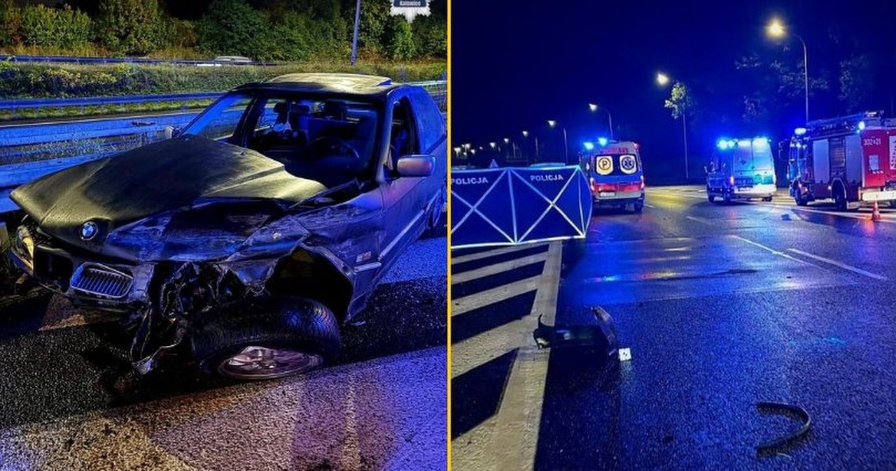 19-latek, bmw, śmierć na miejscu. Dramat na A4