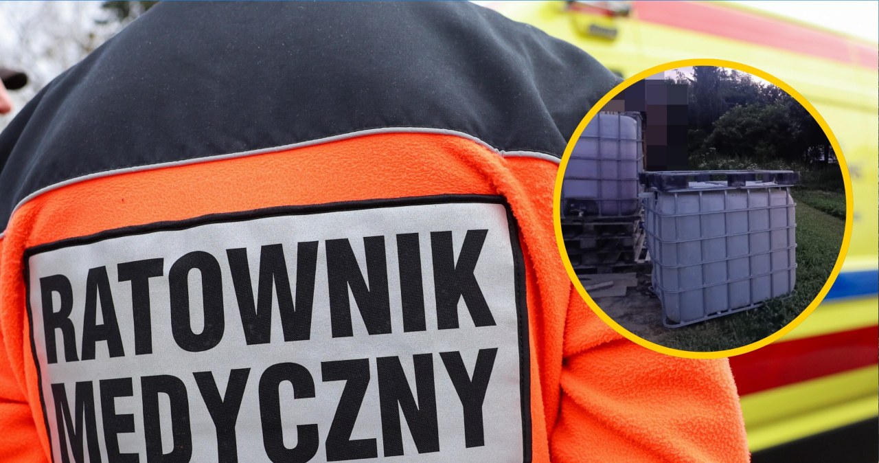 Zbiornik na wodę przygniótł 8-latków. Chłopcy trafili do szpitala