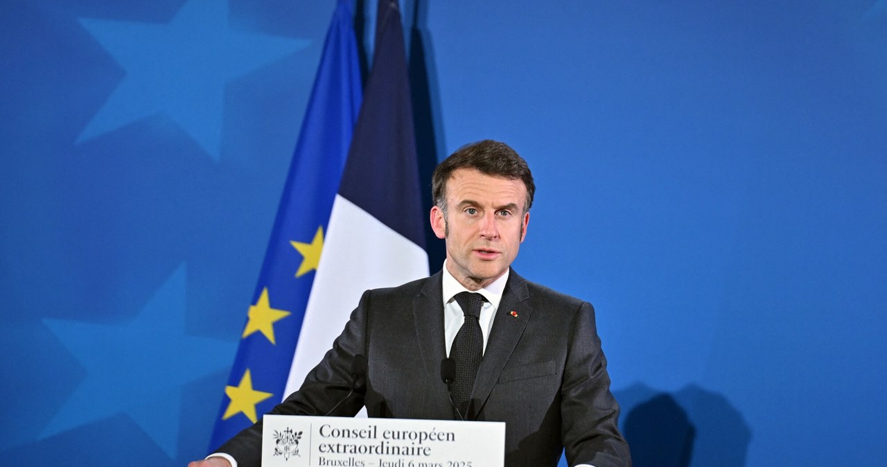 Prezydent Francji po nadzwyczajnym szczycie w Brukseli: Ważne jest, żeby Unia kupowała europejską broń