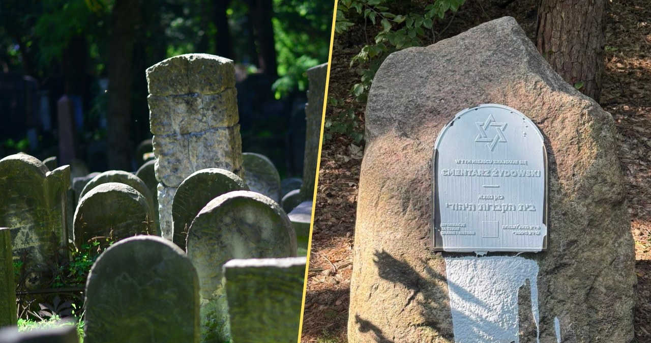Przykry widok na cmentarzu żydowskim. "Jestem wstrząśnięty"