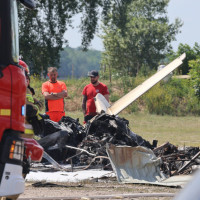 Awionetka rozbiła się w Warszawie. Są ofiary