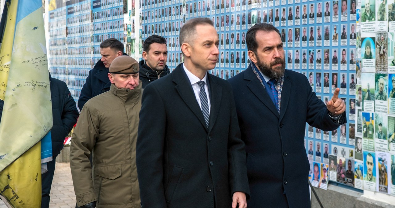 Wiceszef MON ze specjalną misją w Kijowie. "Chciałbym, żeby..."