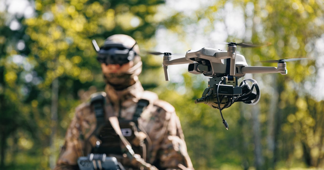 Kilkanaście dronów nad poligonem w Belgii