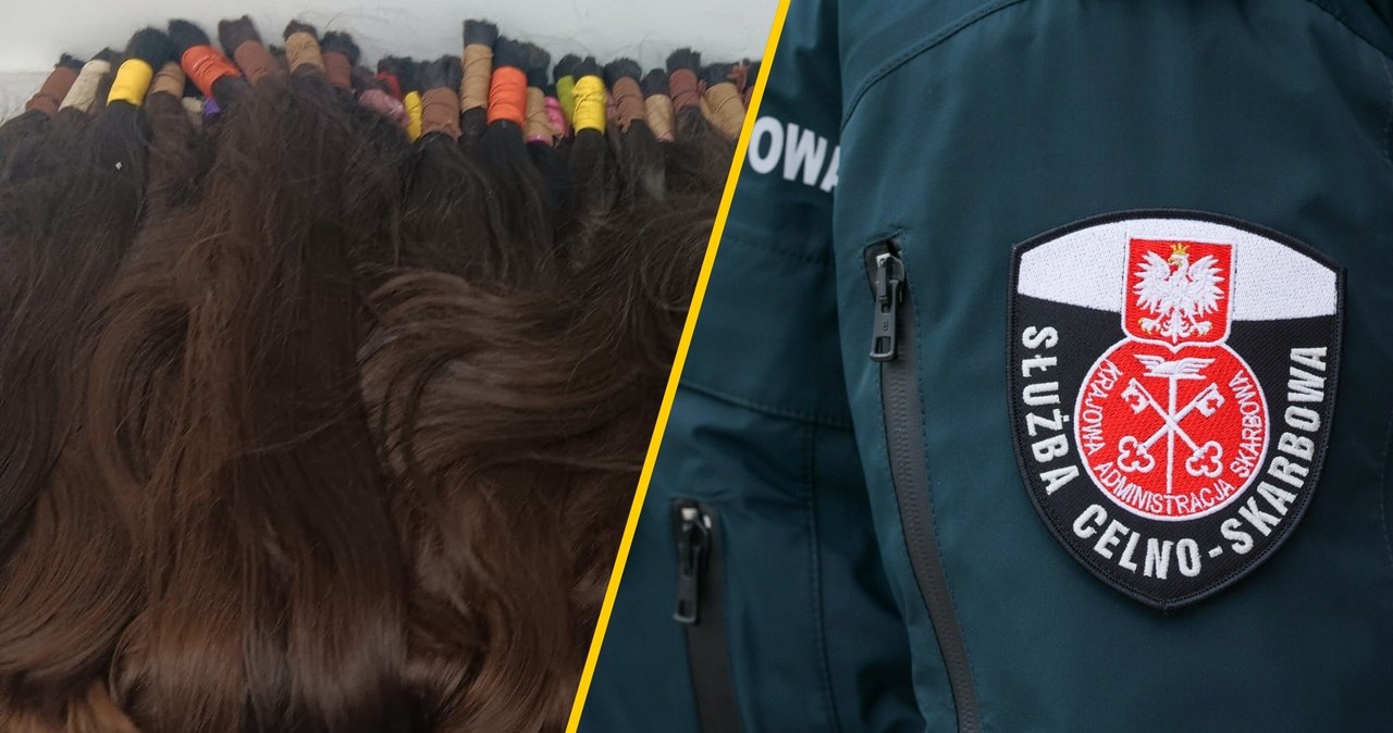 Przechwycono 15 kg ludzkich włosów. Miały trafić do zakładów fryzjerskich