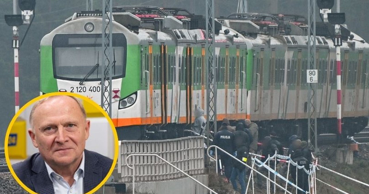"Zwiększamy ochronę infrastruktury krytycznej". Wiceszef MSWiA po akcie dywersji na kolei