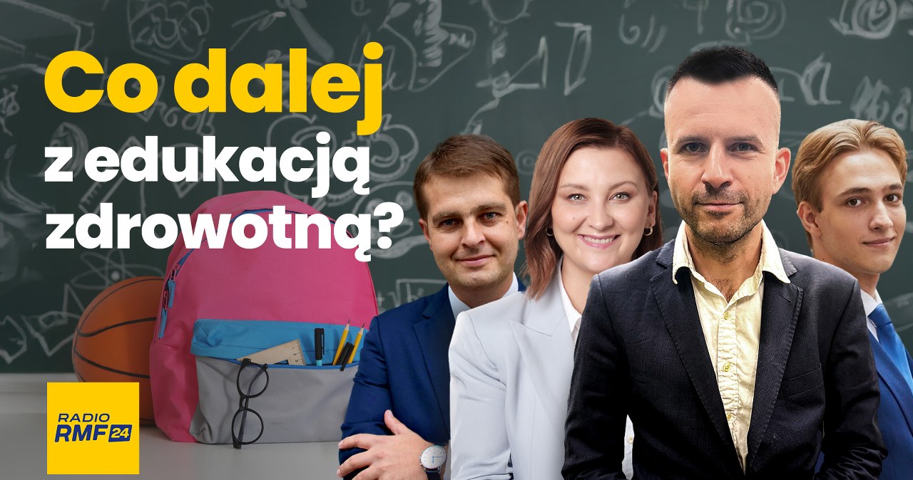 Edukacja zdrowotna - co dalej? Debata w Radiu RMF24 i w Faktach RMF FM