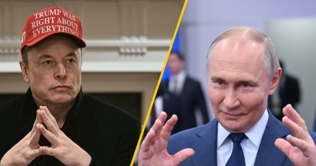 Putin rozpływa się nad Muskiem. Marzyciel, jak nasi pionierzy