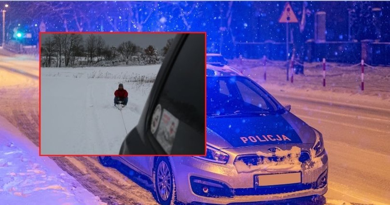 Tragedia podczas kuligu. Zginął mężczyzna, drugi walczy o życie