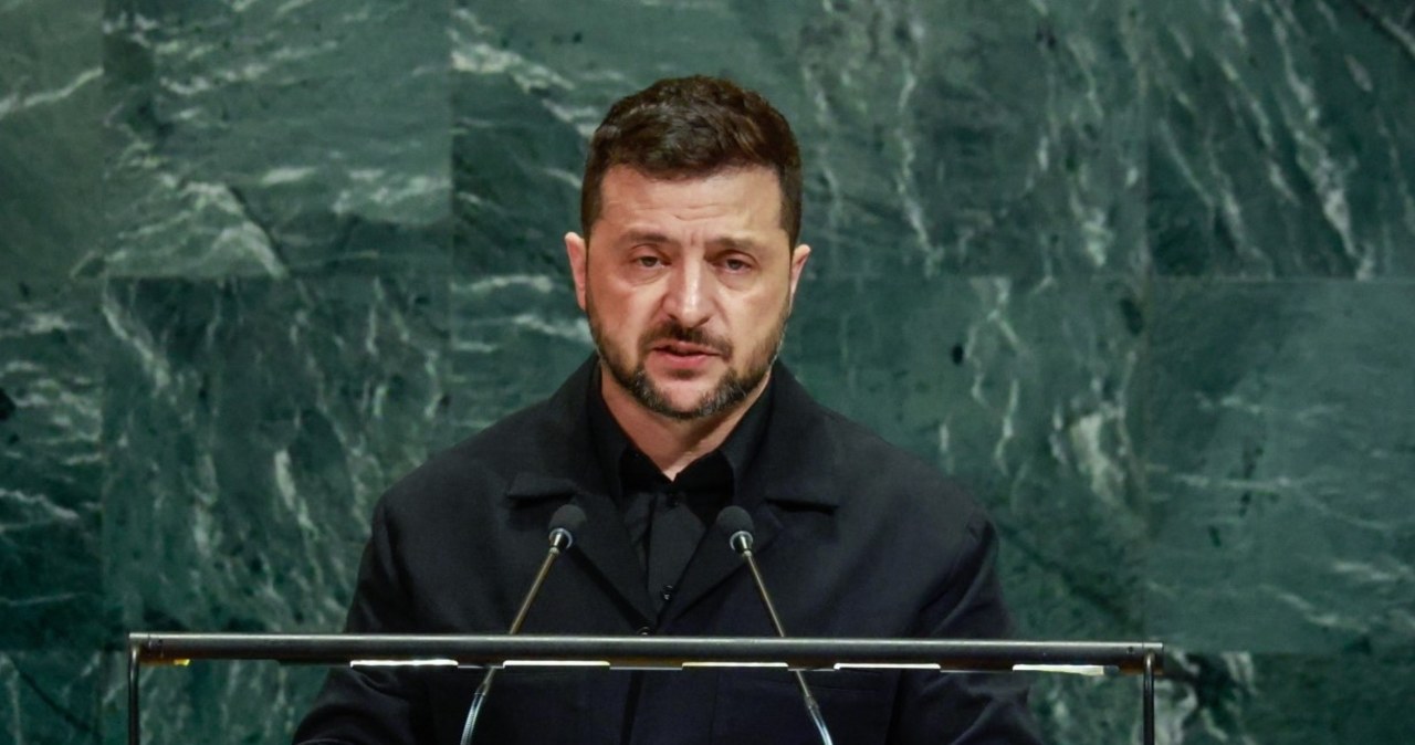 "To chore". Ostre słowa Zełenskiego w Nowym Jorku