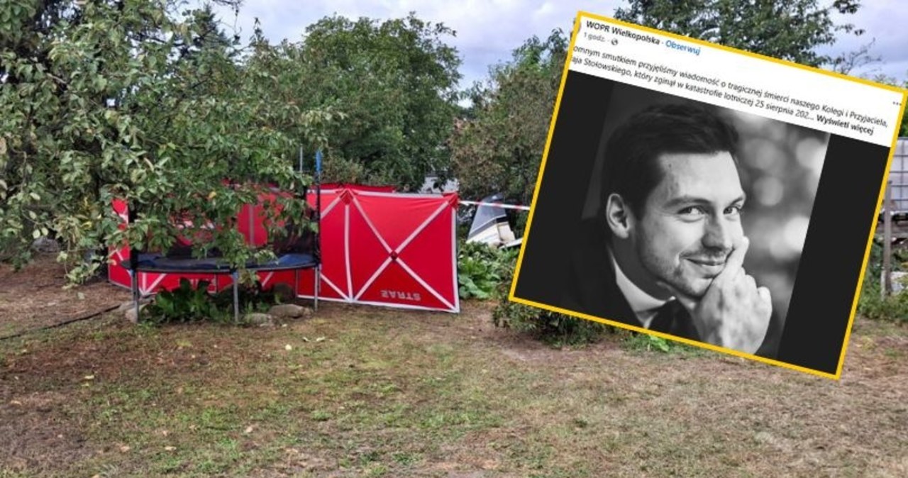 Katastrofa awionetki w Krzycku Wielkim. Wiemy, kim była druga ofiara