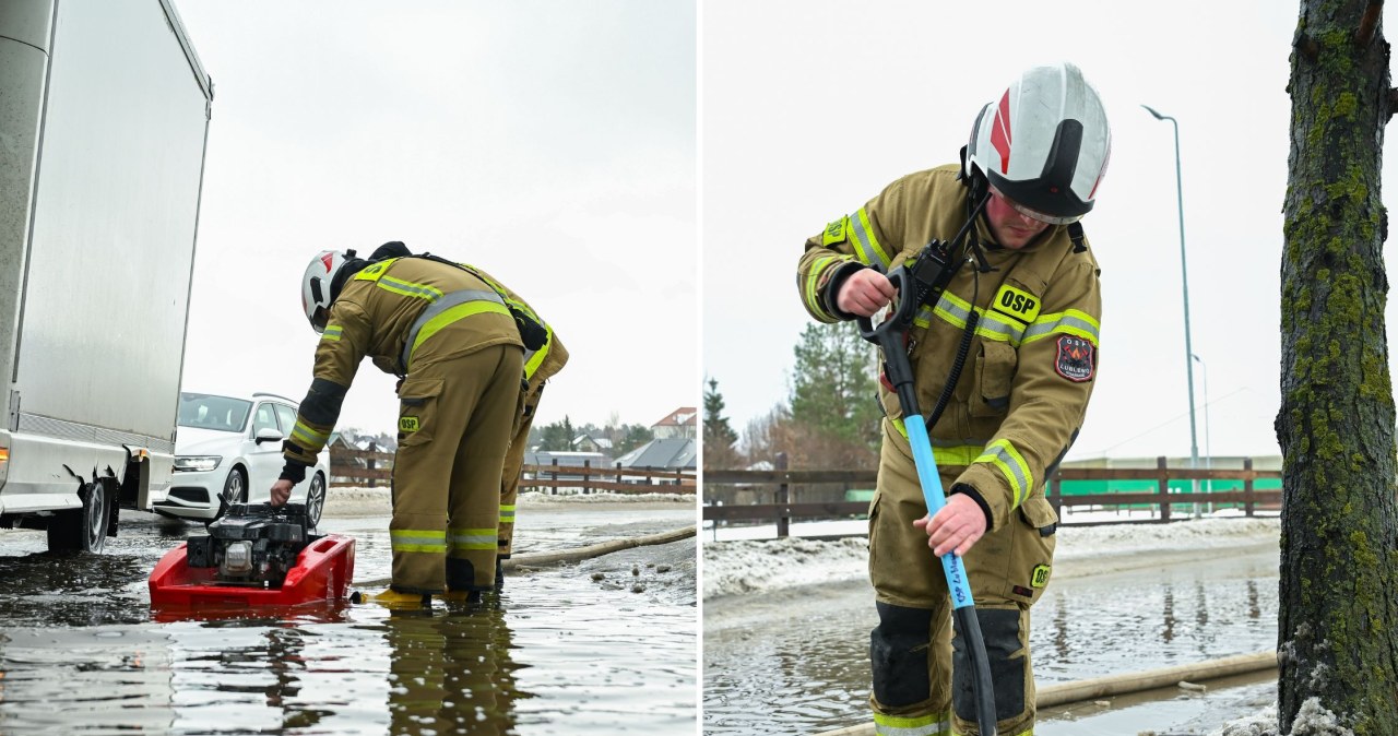 Woda wdziera się do piwnic i na posesje. 117 interwencji straży pożarnej