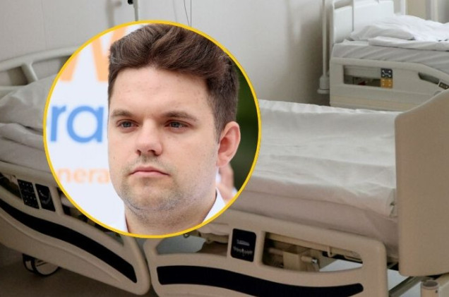 Przychodzi reporter do lekarza, a tam Dawid Kacprzyk. Tak zareagował na pytanie o aferę