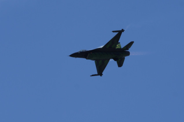 Ukraiński F-16 po raz pierwszy zestrzelił rosyjski myśliwiec w walce powietrznej