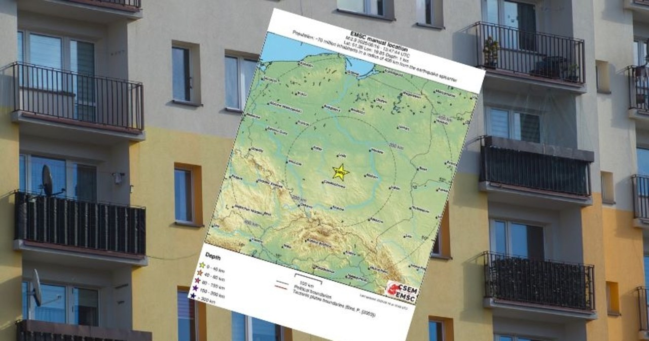 W środkowej Polsce doszło do trzęsienia ziemi. Geofizyk wyjaśnia