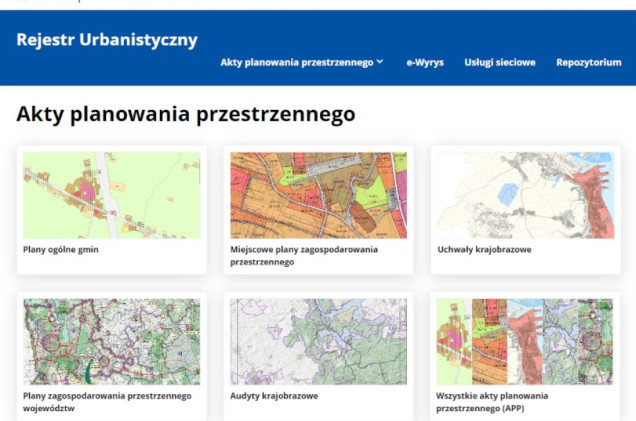 Rejestr Urbanistyczny wystartował. Co można w nim sprawdzić?