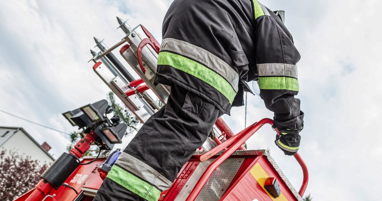 Tragiczny pożar w Będzinie. Nie żyje jedna osoba