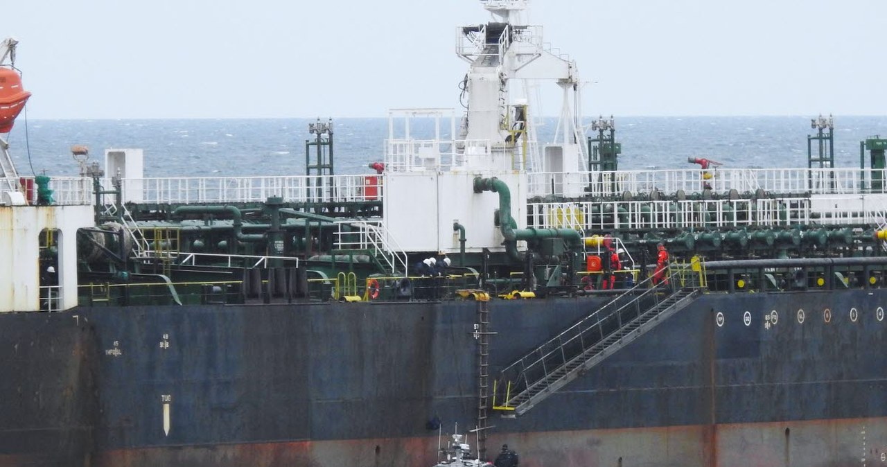 Zajęli tankowiec na Bałtyku. Podejrzana bandera i wyciek ropy