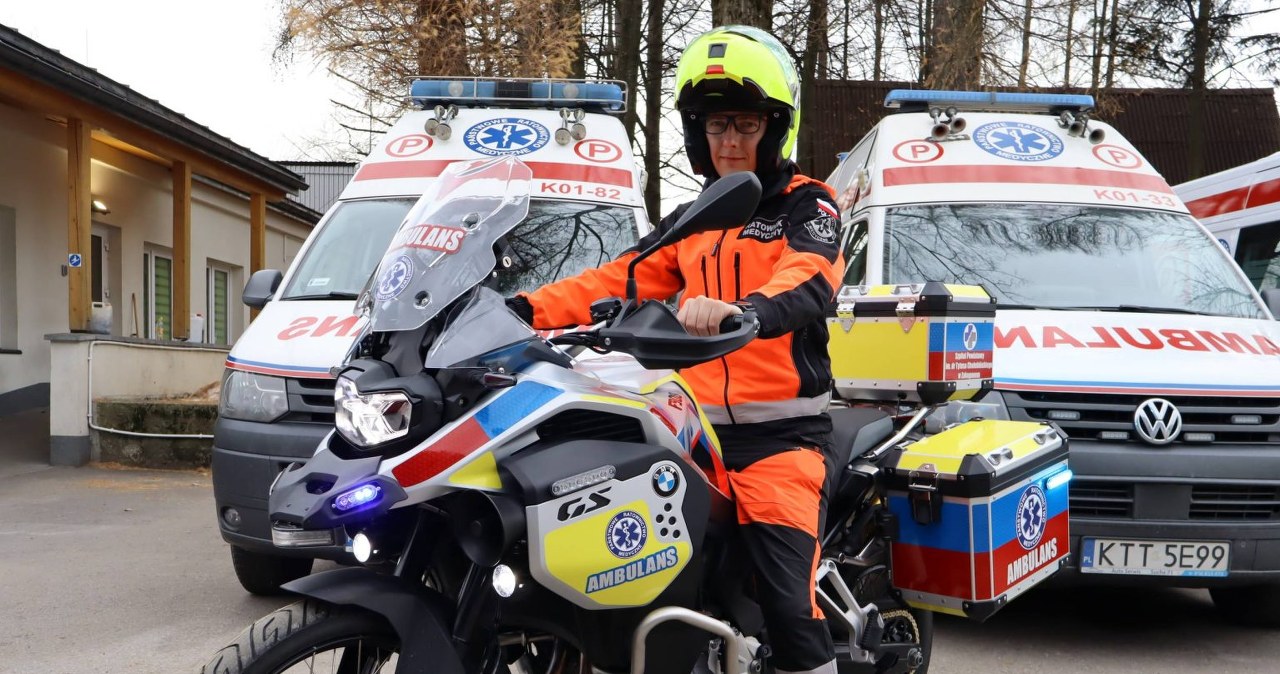Od 1 maja szybsza pomoc medyczna w Zakopanem. Na drogi wyjedzie motoambulans