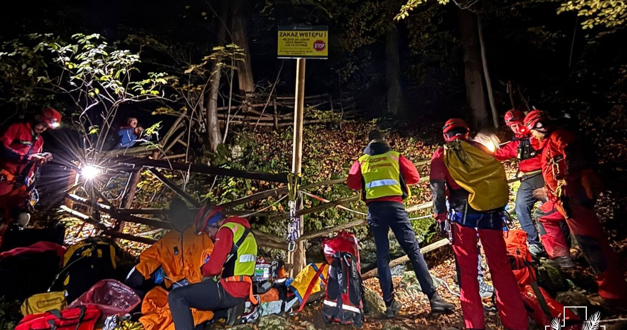 Akcja ratunkowa w Jaskini Studnisko. Kobieta nie mogła wyjść na powierzchnię