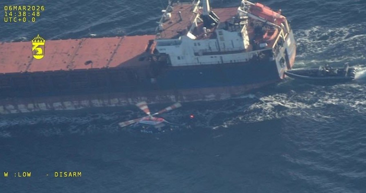 ​Szwedzi zajęli statek. Podejrzana bandera na Bałtyku