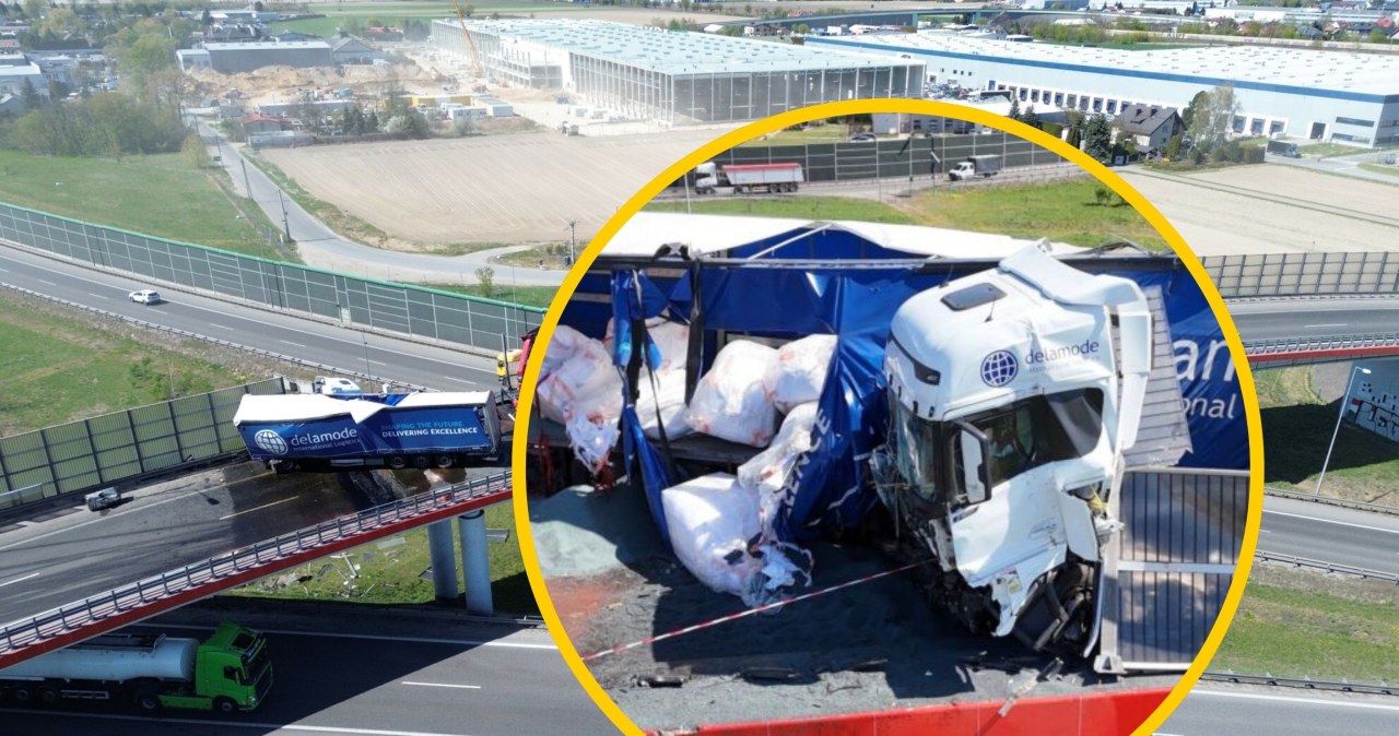 Pijany Litwin rozbił ciężarówkę na S8. Wyrok zapadł błyskawicznie