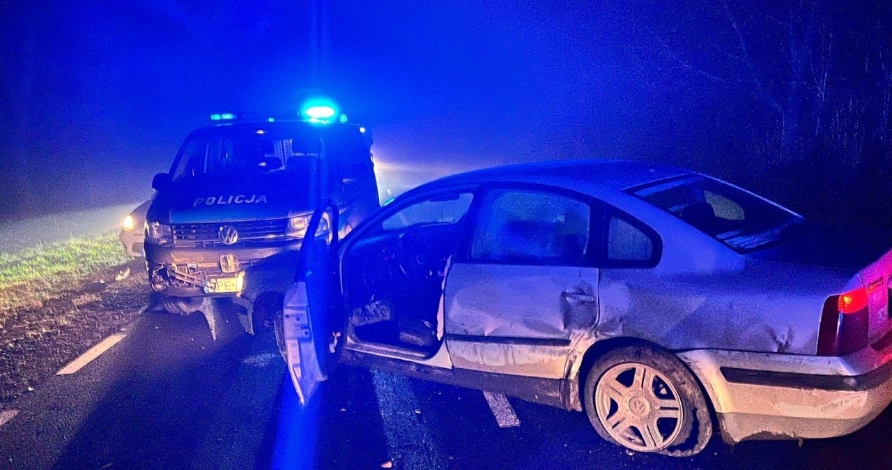 Atak na policjanta, ucieczka i uszkodzone radiowozy. Akcja jak z filmu w Lubuskiem