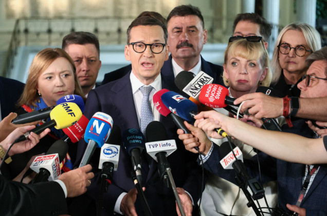 Rozłam w PiS. Morawiecki: Jest nas 40 posłów, senator oraz 3 europarlamentarzystów