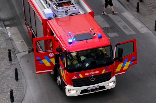 Pożar 10-piętrowego budynku w Antwerpii. Jest kilka ofiar