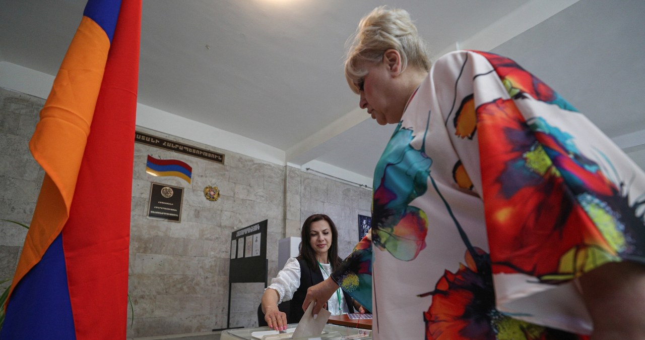 Zła wiadomość dla Putina. Są pierwsze wyniki wyborów w Armenii