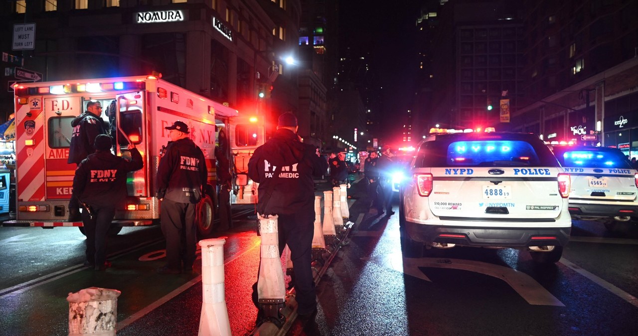 Od sprzeczki do strzelaniny. 17-latek otworzył ogień na Times Square