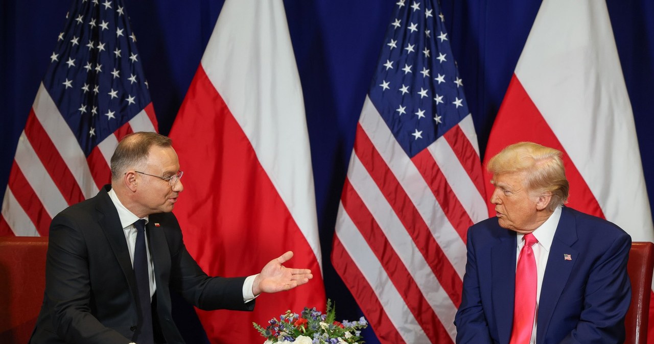 Donald Trump spotkał się z Andrzejem Dudą. Potwierdził "bliski sojusz"