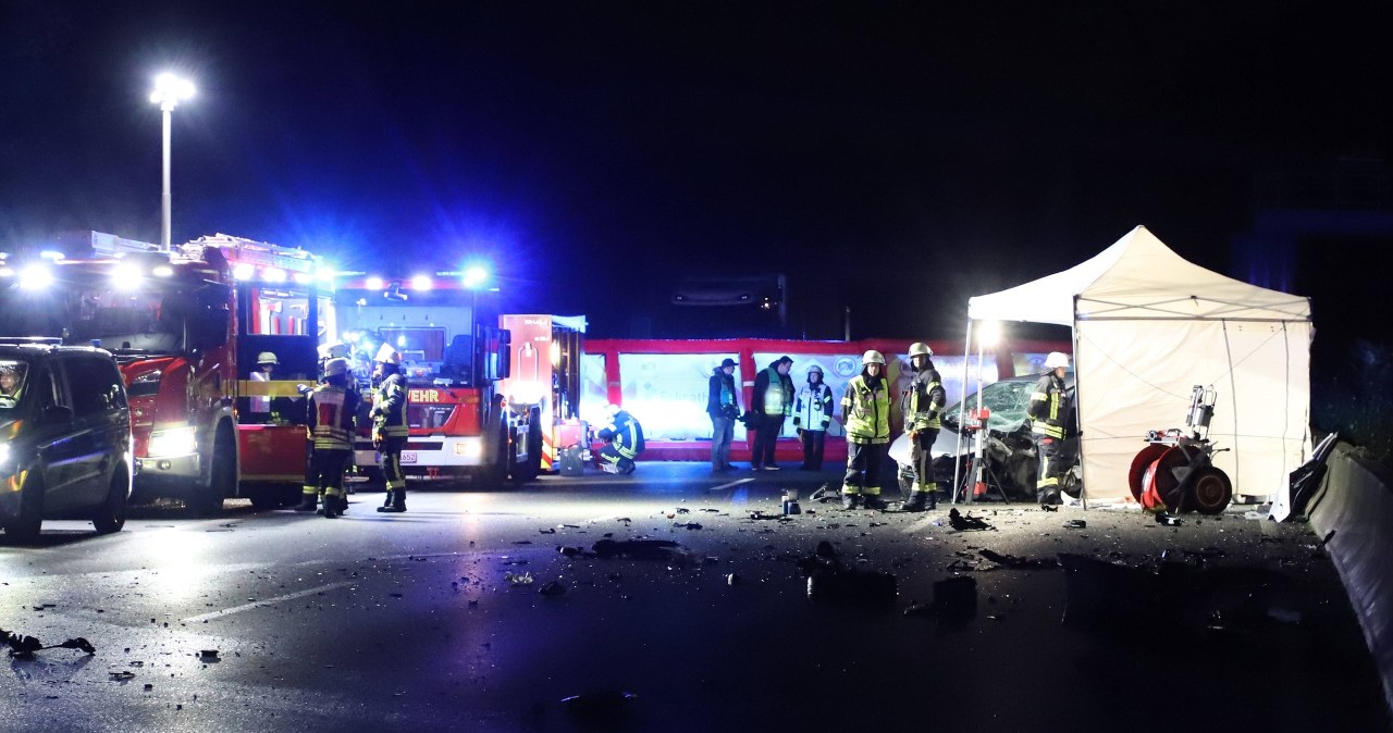 Nocna tragedia na autostradzie. Jechał pod prąd