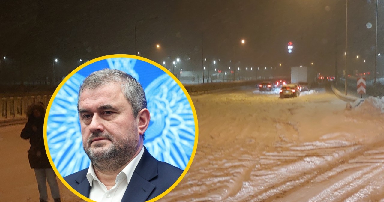 Kryzysowa sytuacja na S7. Wiceminister apeluje do kierowców