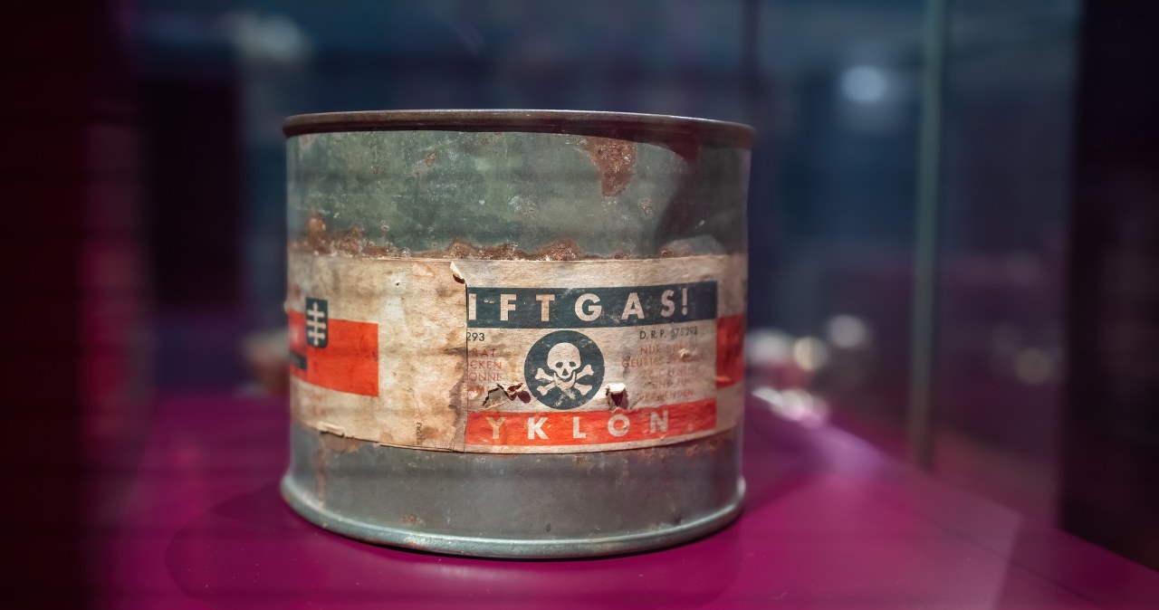 "Cyklon B", broń i pamiątki po hitlerowcach. Stoisko Polaka zaszokowało Niemców