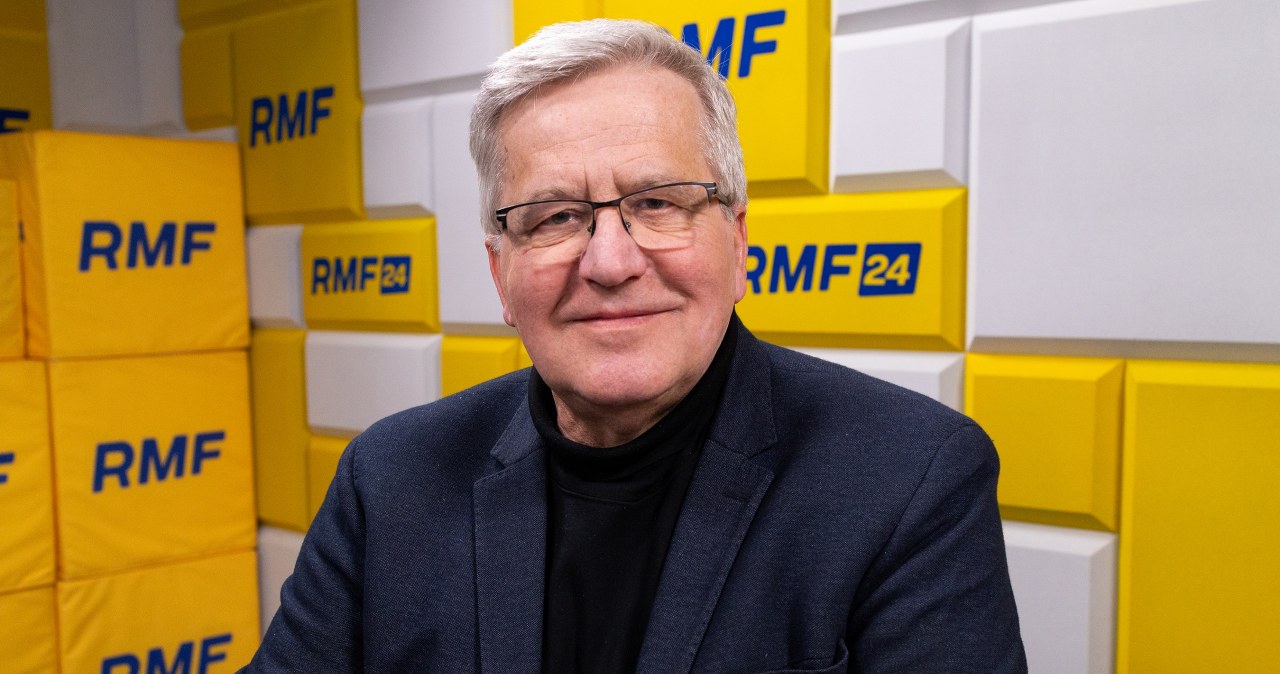 Czy USA nie potrzebują NATO? Bronisław Komorowski w Radiu RMF24