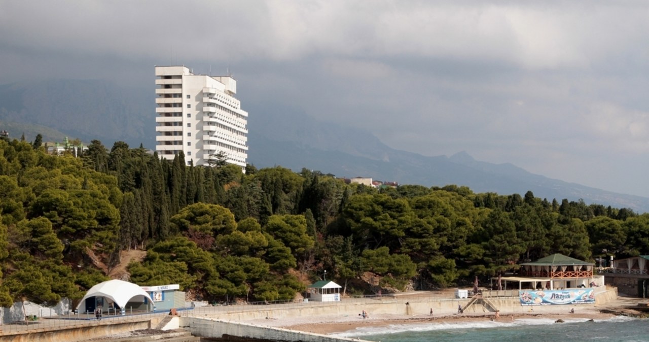 Atak ukraińskich dronów na kurort Foros. "Ważni goście" w środku