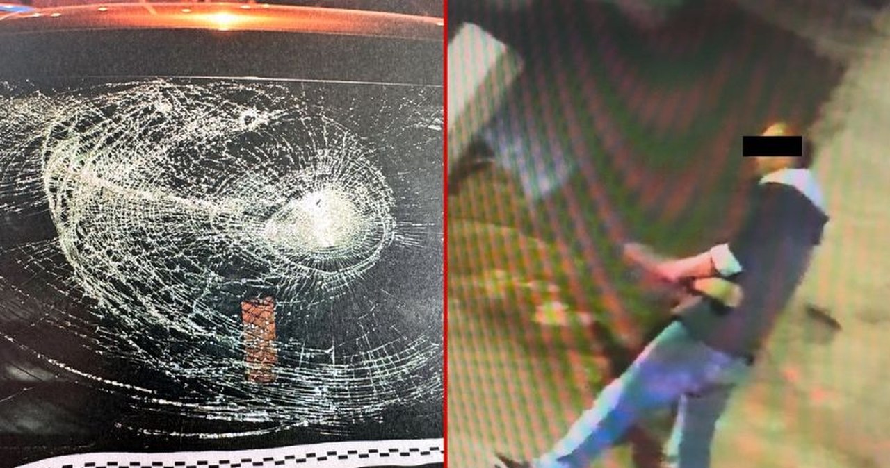 ​Szał agresji pod mostem Poniatowskiego. Z belką na samochody