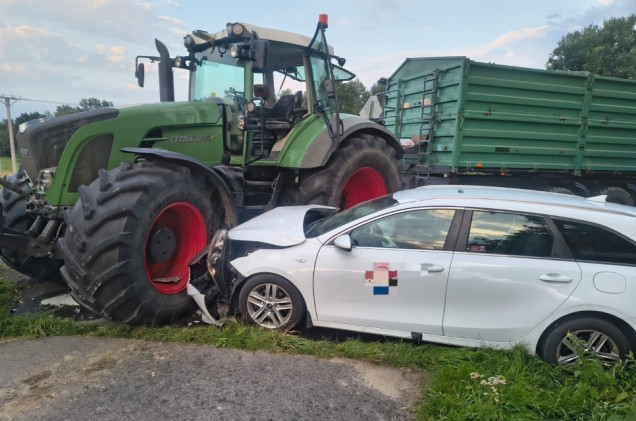 Mama i córka ranne. Poważny wypadek na Pomorzu