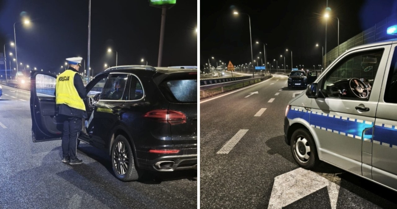 Porsche jechało pod prąd obwodnicą. Niebezpieczna sytuacja w Trójmieście