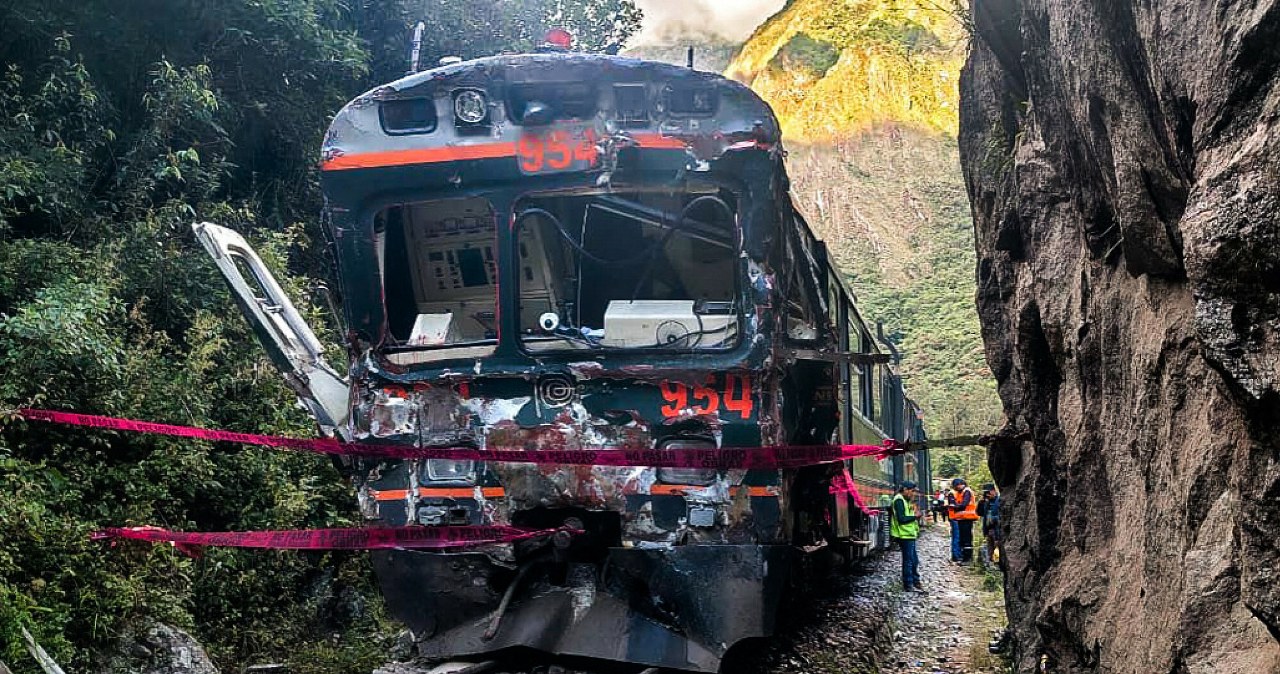 Katastrofa na trasie do Machu Picchu. Jedna osoba nie żyje, dziesiątki rannych turystów