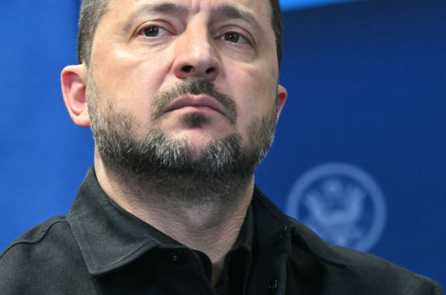 „Omówiliśmy kwestie historyczne”. Zełenski o spotkaniu z Nawrockim