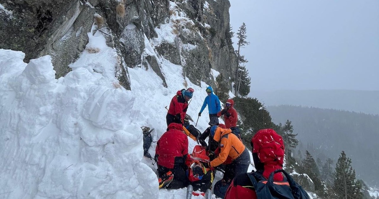​Wypadek polskiego wspinacza w Tatrach. Spadł z wysokości prawie 7 metrów