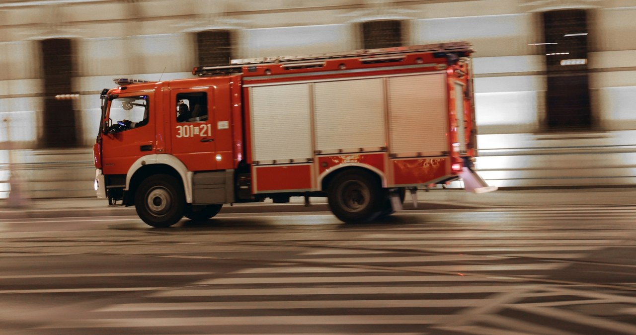 Groźny pożar w Rzeszowie. Wśród poszkodowanych są dzieci
