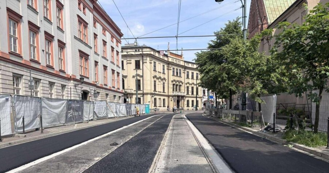Tramwaje wracają na Franciszkańską. Wcześniej niż planowano