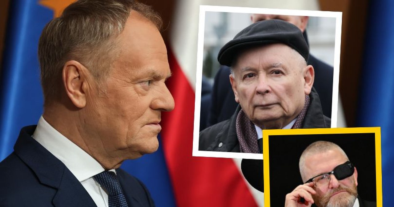 Tusk o deklaracji Kaczyńskiego. "Bez Brauna nie ma szans na zdobycie władzy"